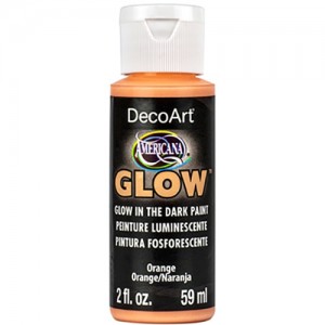 DecoArt, Americana 2oz Peinture Luminescente, Orange  DA379