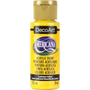 DecoArt, Americana Peinture Acrylique 2oz Jaune Cadmium DA010