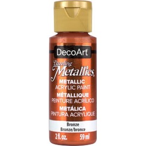 DecoArt, Dazzling Metallics Peinture Acrylique 2oz Bronze DA073