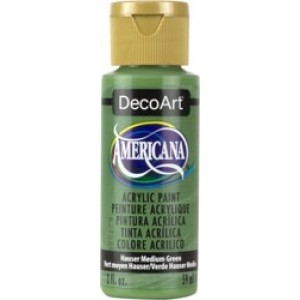 DecoArt, Americana Peinture Acrylique 2oz Vert Moyen Hauser DA132