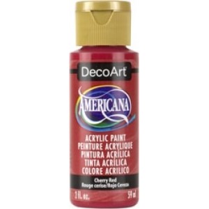 DecoArt, Americana Peinture Acrylique 2oz Rouge Cerise DA159