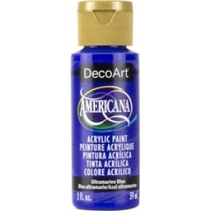 DecoArt, Americana Peinture Acrylique 2oz Bleu Ultramarin DA225