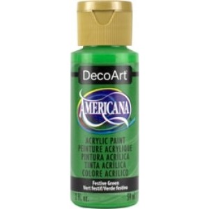 DecoArt, Americana Peinture Acrylique 2oz Vert Festif DA230