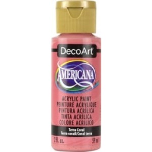 DecoArt, Americana Peinture Acrylique 2oz Terra Corail DA286