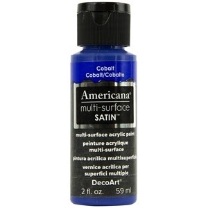 DecoArt, Americana multi-surface Satin 2oz Bleu Cobalt DA546