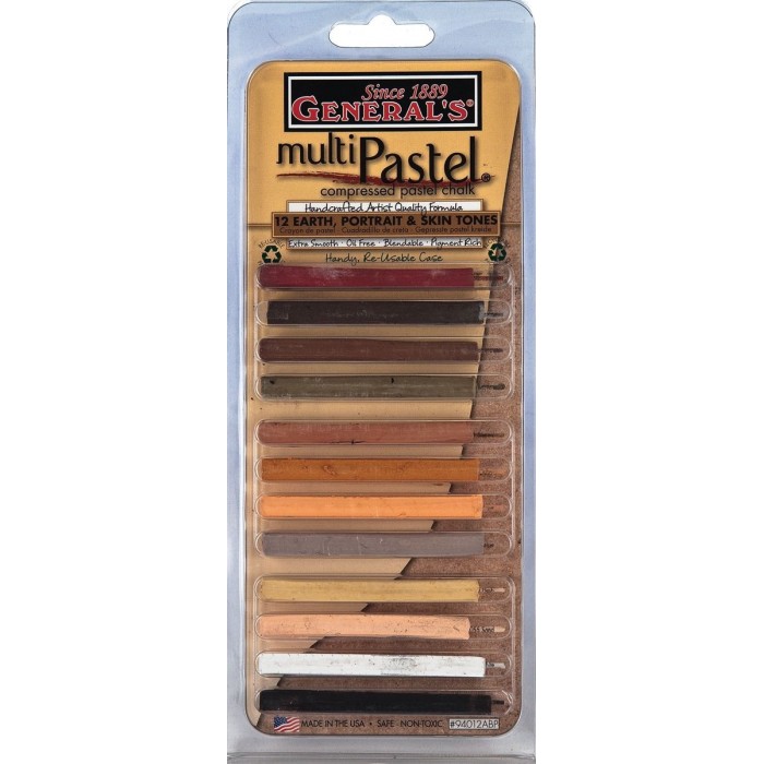General Pencil, General Multi Pastel 12 Couleurs #940012ABP