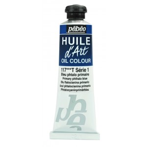 Pébéo, Huile d'art super fine oil 37ml Primary Phthlocianine #014117